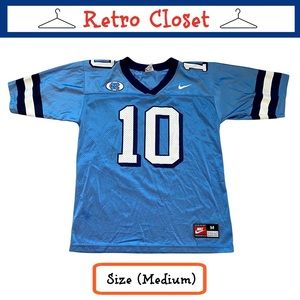 Nike North Carolina #10 Football Jersey